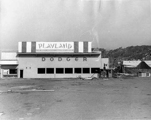 [Demolition of Playland at the Beach]