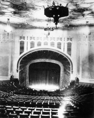 [Interior of California Theater]