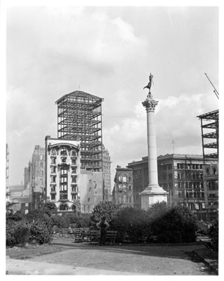 [Union Square Park after the earthquake and fire of April, 1906]