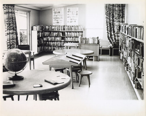 [Interior of Merced Branch Library]