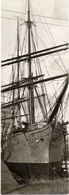 [Sailing ship "Pacific Queen," also known as "Star of Alaska" and the "Balclutha"]