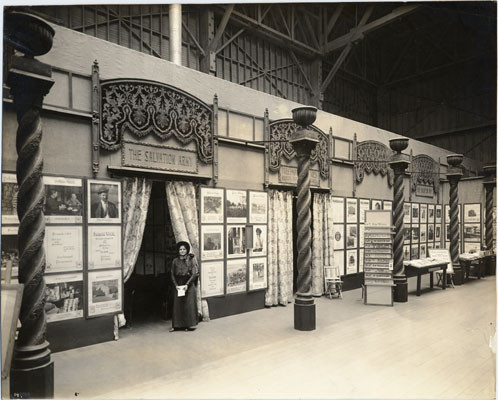 [Salvation Army exhibit at the Panama-Pacific International Exposition]