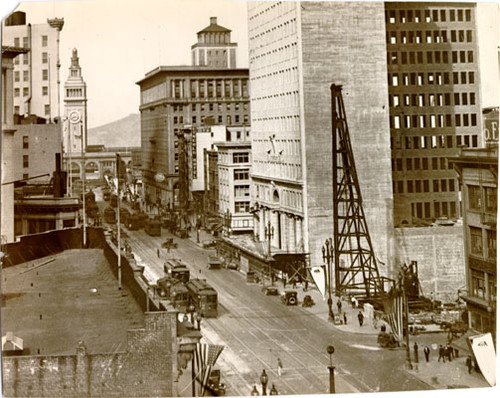 [Market Street, near the Ferry Building]