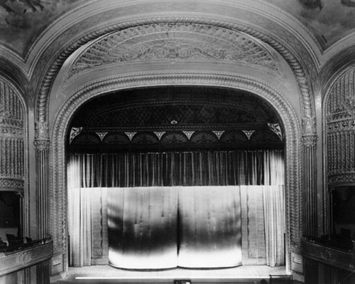 [Stage of the Warfield Theatre]