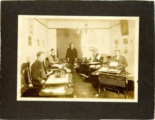 [Deputy County Clerks at the San Francisco County Clerk's Office]