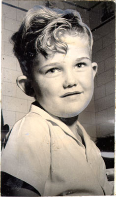 [Unidentified patient at Shriners' Hospital for Crippled Children]