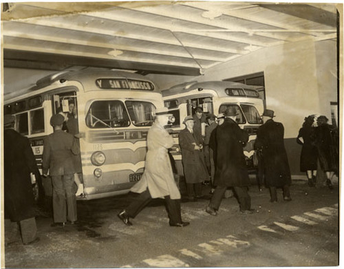 [Greyhound terminal on Sansome Street]