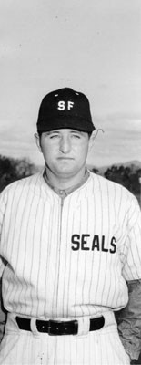 [San Francisco Seals player Larry Orteig]