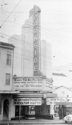 [Exterior of the Parkside Theatre]