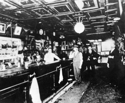 [Interior of unidentified bar]