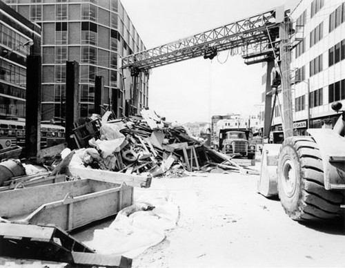 [Construction on Market Street]