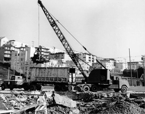 [Demolition of Playland at the Beach]