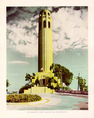 Coit Memorial Tower, Telegraph Hill, San Francisco