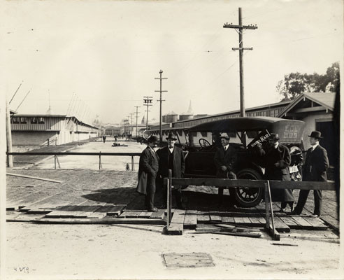 [Part of course for the Vanderbilt Cup Race at the Panama-Pacific International Exposition]