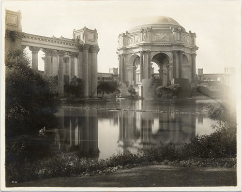 [Lagoon of Palace of Fine Arts at Panama-Pacific International Exposition]