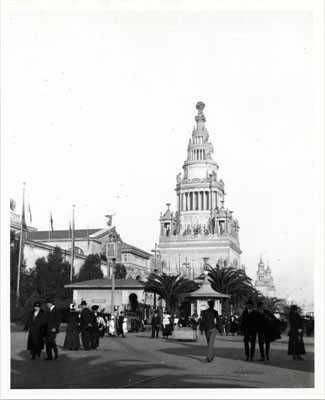 [Tower of Jewels at the Panama-Pacific International Exposition]