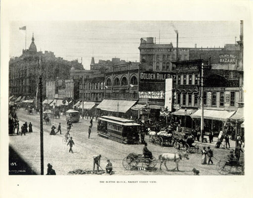 The Blythe Block, Market Street view