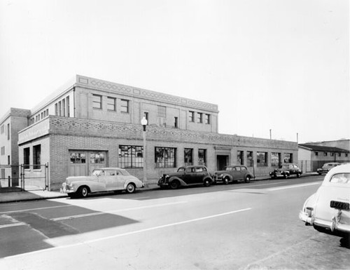 [Exterior of John Swett School]