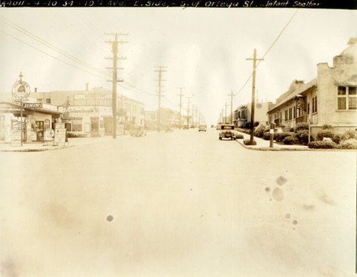 [Infant shelter on east side of 19th Avenue, south of Ortega Street]