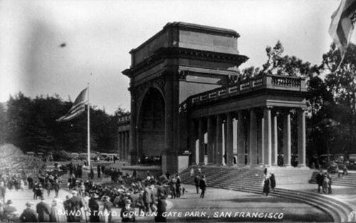 [Bandstand, Golden Gate Park, San Francisco]