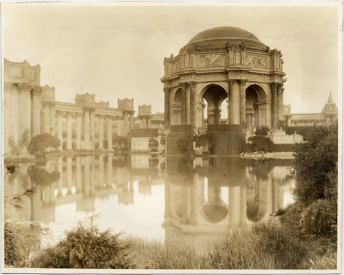 [Reflection of Dome and Colonnades, Palace of Fine Arts]