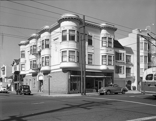 [5950-5954 California Street, 22nd Avenue, Dick's Haircuts, Sea Cliff Market]