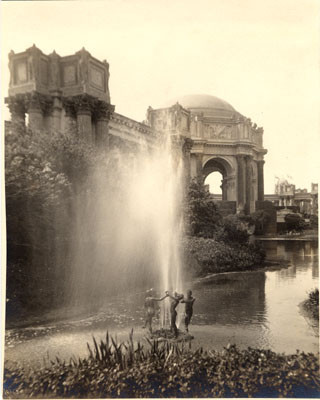 [Fountain at Lagoon, Palace of Fine Arts]