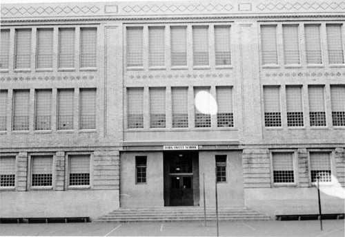 [Exterior of John Swett School]