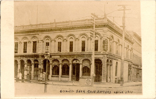 [Granger's Bank, northwest corner of California and Battery streets]