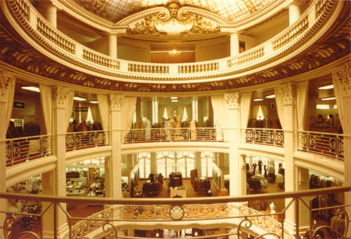 [Interior of the City of Paris department store]