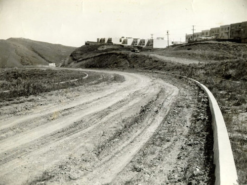 [Unpaved O'Shaughnessy Boulevard]