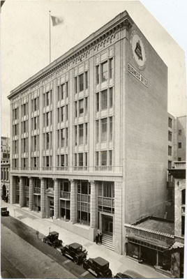 [Pacific Telephone & Telegraph Company business office]