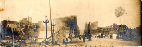 [Ruins on Market Street, near Mason]