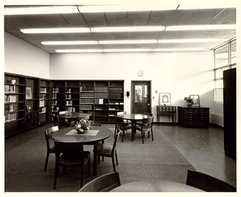 [Library at Lowell High School]