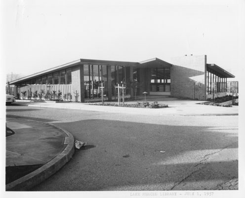 Lake Merced Library - July 1, 1957