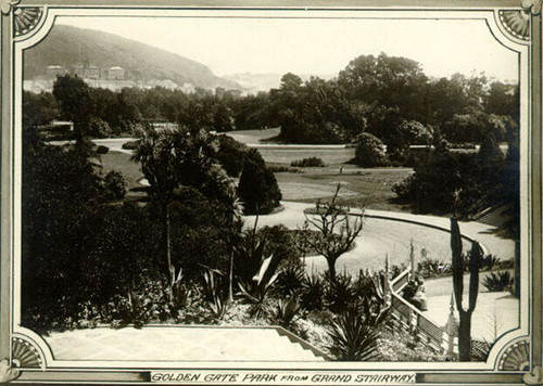 [Golden Gate Park from Grand Stairway]