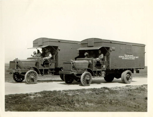 [15th Photographic Unit of Air Service, U. S. Army, at Crissy Field]