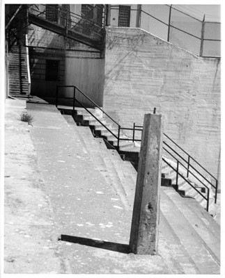 [Stairway on Alcatraz Island]