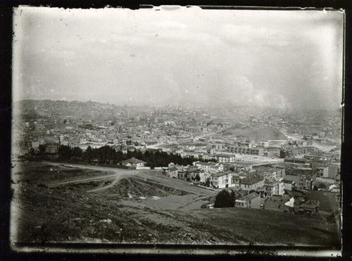 [View of downtown, east cut]