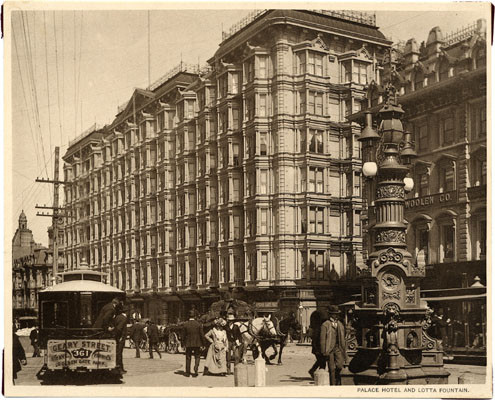 [Palace Hotel and Lotta's Fountain]