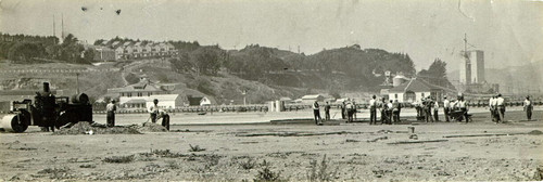 [Work crew at Crissy Field]