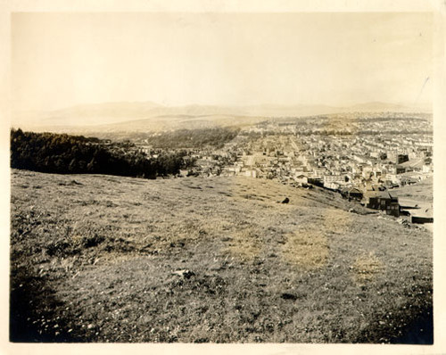 [View of San Francisco looking north from Twin Peaks]