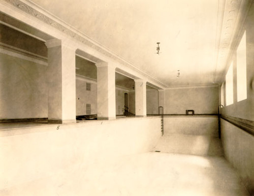 [Interior pool at the Women's Building]