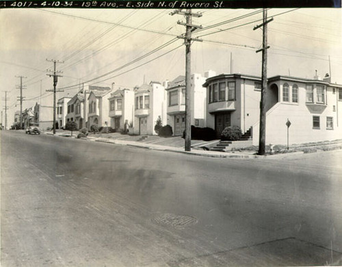 [East side of 19th Avenue, north of Rivera Street]