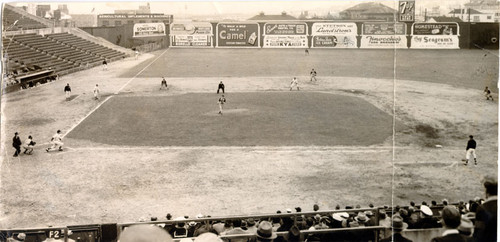 [San Francisco Seals playing at Seals Stadium]