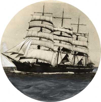 [Sailing ship "Pacific Queen," also known as "Star of Alaska" and the "Balclutha"]