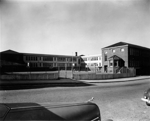 [Exterior of Jefferson School]