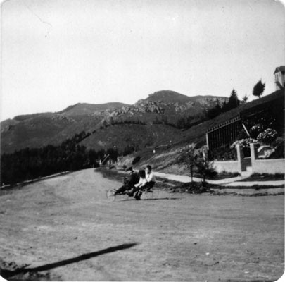 [Corner of Sussex and Conrad looking west]