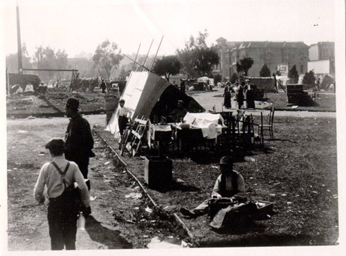 [Refugee Camp at an unidentified location]