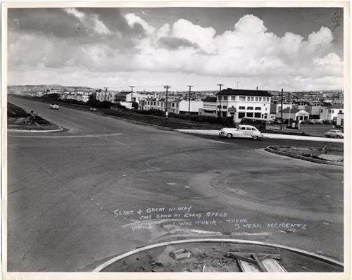 [Intersection of Great Highway and Sloat]